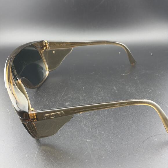 Vintage NOS 80’s Willson Spectra Mirror Lens Brown Frame Safety Glasses 1130035 - Picture 7 of 12